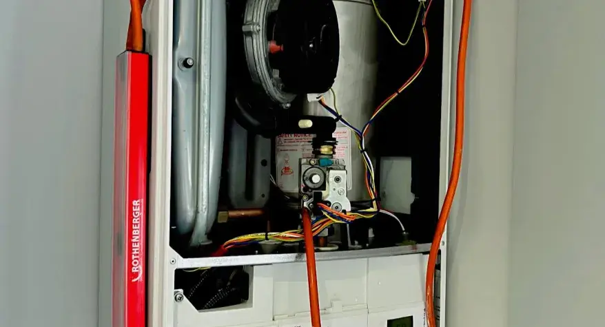 Gas boiler servicing